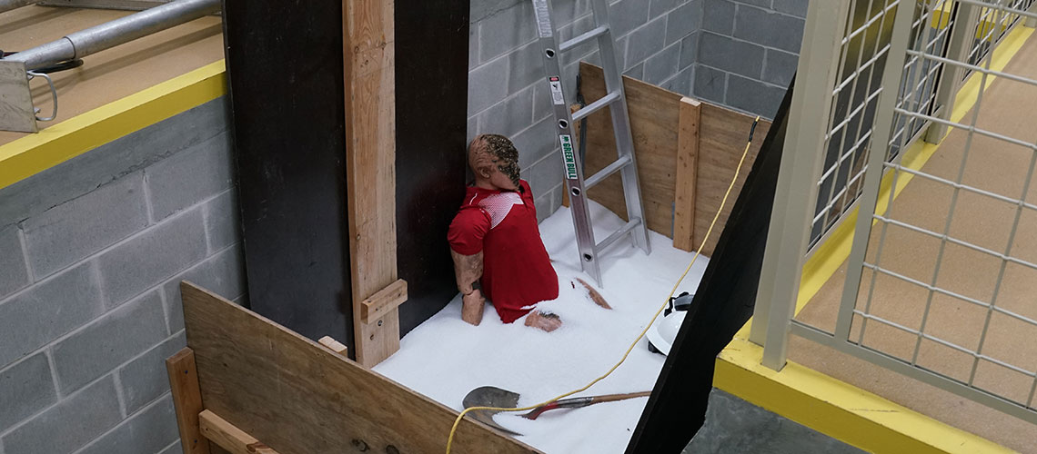 TBG OSHA safety training dummy