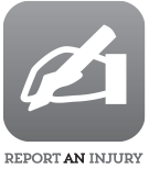 Report an injury icon
