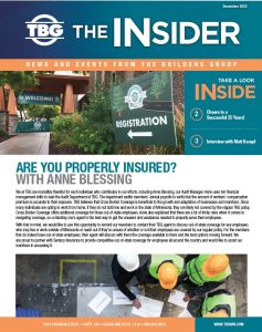 TBG INsider - Winter 2022 cover image - full cover page